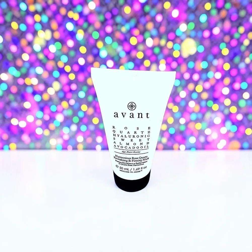 Avant Rose Quartz Hyaluronic & Almond Revitalising & Firming Mask 1.69 oz NWOB